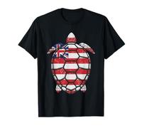 Hawaiian Flag Sea Turtle Pidgin Hawaii T-Shirt