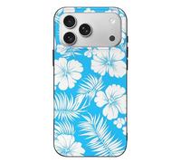 Hawaiian Floral Tropical Plants Case Compatible with iPhone 17/17 Air/17 Pro/17 Pro Max TPU Protective Cover Anti-Scratch