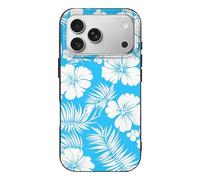 Hawaiian Floral Tropical Plants Case Compatible with iPhone 17/17 Air/17 Pro/17 Pro Max TPU Protective Cover Anti-Scratch