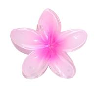 Hawaiian Flower Claw Clips 8 x 4 x 8 cm Hibiscus Clip Resin Flowers Hair Clip for Women Hair Hawaiian Non-Slip Jaw Clips Hair Styling Accessories Non-Slip Hair Clip for Fixing Hair