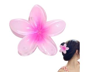 Hawaiian Flower Claw Clips | Hawaiian Claw Clips for Vacation - Strong Hold Non-Slip Styling Accessories for Travel Beach Vacation Summer Festival