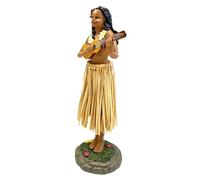 Hawaiian Girl Car Dashboard Auto Interior Decoration | Car Dashboard Decorations for Women Men Collectors Tourists Road Trips Ridesharing Long Drives Daily Driving Sedans Trucks