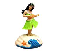 Hawaiian Girls Dashboard Doll - Dancing Bobblehead, Retro Car Decoration | Tropical Island Vibes Figurine, Dancing Cartoon Dashboard Ornament for, Coffee Table and Theme Decoration