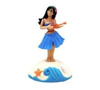 Hawaiian Girls Dashboard Doll - Dancing Bobblehead, Retro Car Decoration | Tropical Island Vibes Figurine, Dancing Cartoon Dashboard Ornament for, Coffee Table and Theme Decoration