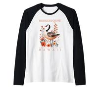 Hawaiian Goose Nene Official Hawaii State Bird Raglan Baseball Tee
