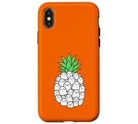 Hawaiian Halloween Pineapple Ghost Costume Adult Men Women Case for iPhone X/XS