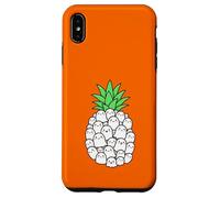Hawaiian Halloween Pineapple Ghost Costume Adult Men Women Case for iPhone XS Max