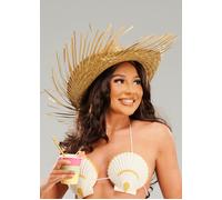 Hawaiian Hula Straw Hat