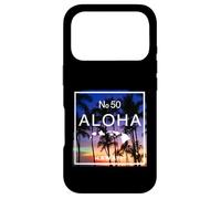 Hawaiian Island Sunset - Aloha No. 50 Palm Tree Paradise Case for iPhone 17 Pro