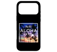 Hawaiian Island Sunset - Aloha No. 50 Palm Tree Paradise Case for iPhone 17 Pro Max