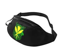Hawaiian Islands Tribal Kanaka Maoli Casual Fanny Pack Men's and Women's Leisure Sports Waist Bag Sports Day Exercise Gift