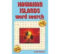 Hawaiian Islands Word Search: Word Search with Easy to Read Print about the Hawaiian Islands and more | 6x9 inches, 110 pages | 50+ puzzles ... Gift for Vacations, Holidays, and Free Times