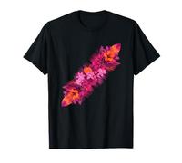 Hawaiian Jungle Orchid Hibiscus Blossom Band T-Shirt
