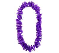 Hawaiian Leis - Purple Accessory for Tropical Lua Fancy Dress