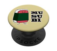 Hawaiian Musubi Canned meat Sushi Nori sea PopSockets Adhesive PopGrip