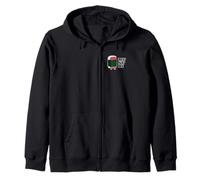 Hawaiian Musubi Canned meat Sushi Nori sea Zip Hoodie