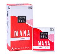 Hawaiian Natural T·E·A - Mana Immune Boost Tea, Hibiscus Tea with Cinnamon, Black Tea & Mint, 20 Tea Bags, 36g