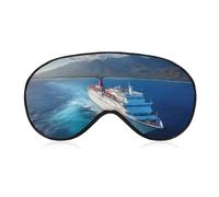 Hawaiian Ocean Sea Cruise Ship Sleep Mask Breathable Eye Masks