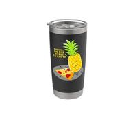 Hawaiian Pizza Pineapple Slice No One Needs to Know Stainless Steel Insulated Tumbler