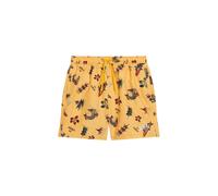 Superdry Hawaiian Print 17´´ Swimming Shorts Yellow M Men