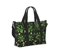 Hawaiian Print Women Men Travel Hand Bag for Foldable Portable Tote for Weekend Trips Travel