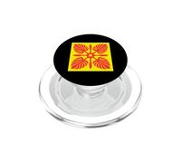 Hawaiian Quilt Pattern Royal Hawaii Ali'i Island Heritage PopSockets PopGrip for MagSafe