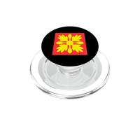 Hawaiian Quilt Pattern Royal Hawaii Ali'i Island Heritage PopSockets PopGrip for MagSafe