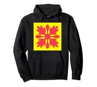 Hawaiian Quilt Pattern Royal Hawaii Ali'i Island Heritage Pullover Hoodie
