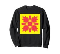 Hawaiian Quilt Pattern Royal Hawaii Ali'i Island Heritage Sweatshirt