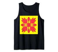 Hawaiian Quilt Pattern Royal Hawaii Ali'I Island Heritage Tank Top
