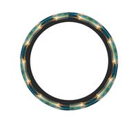 Hawaiian Seaside Sunset Thickened Steering Wheel Cover â€“ Durable, Non-Slip Car Steering Wheel Cover With Full-Print Design â€“ Universal Fit For Cars, Suvs, Trucks And Atvs