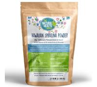 Hawaiian Spirulina Powder 30 g - The Natural Health Market | Nutrient-Rich Vegan Superfood with Iron, Protein, Vitamins B12 A K1 K2, Antioxidants & GLA - Organic