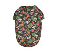Hawaiian Style Pet Dog Clothes Dog Shirts for Small Medium Dogs Puppy Cat Clothing French Bulldog T Shirt