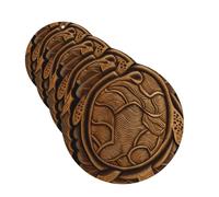 Hawaiian Tapa Honu Turtle Car Air Freshener Cards Set of 4 Pieces Long Lasting Hanging Scented Cards for Bedroom Wardrobe Car Aromatherapy Tablets for Men Women Rearview Mirror Pendant