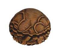 Hawaiian Tapa Honu Turtle Shower Caps for Women Reusable Waterproof Shower Bonnet Large Elastic Bath Caps Double Layers Bathing Hair Caps Designed for all Hair Lengths with PEVA Lining