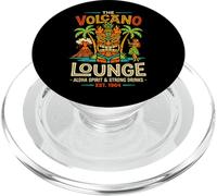 Hawaiian Tiki Bar Hula Girls Hawaii Volcano Retro Vibe PopSockets PopGrip for MagSafe