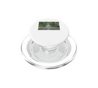 Hawaiian Tree Tunnel with Chicken Crossing the Street PopSockets PopGrip for MagSafe