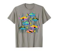 Hawaiian Triggerfish Coral Reef Tropical Fish T-Shirt T-Shirt