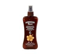 Hawaiian tropic island tanning dry sunscreen oil spray, spf 6, 8 oz