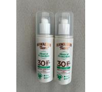 Hawaiian Tropic Mineral Protection Sunscreen Milk Lotion 2x 100ml SPF30 FREEPOST