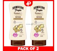 Hawaiian Tropic Protect & Hydrate Protective Sun Lotion SPF15 180ml