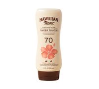 Hawaiian Tropic Sheer Touch Ultra Radiance Lotion Sunscreen SPF 70 8oz | Hawaiian Tropic Sunscreen SPF 70 Sunblock Broad Spectrum Sunscreen Oxyben