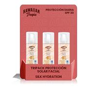 Hawaiian Tropic Silk Hydration Air Soft Face Protective Sunscreen SPF 30, 50ml - 3 units