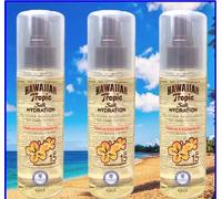 Hawaiian Tropic Silk Hydration Dry Oil Mist SPF 15 150ml - 3 PACK