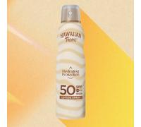 Hawaiian Tropic Sun Cream Spray SPF50 Hydrating Water Resistant 220ml UVA UVB