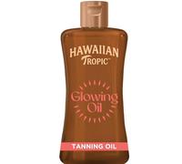 Hawaiian Tropics Tanning Glowing Oil 200Ml In White White One Size