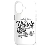 Hawaiian Uke I Play The Ukulele Because I Like It Case for iPhone 17