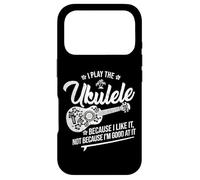 Hawaiian Uke I Play The Ukulele Because I Like It Case for iPhone 17 Pro