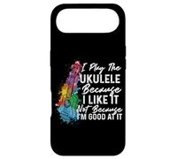 Hawaiian Uke I Play The Ukulele Because I Like It Watercolor Case for iPhone Air