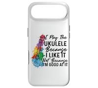 Hawaiian Uke I Play The Ukulele Because I Like It Watercolor Case for iPhone Air